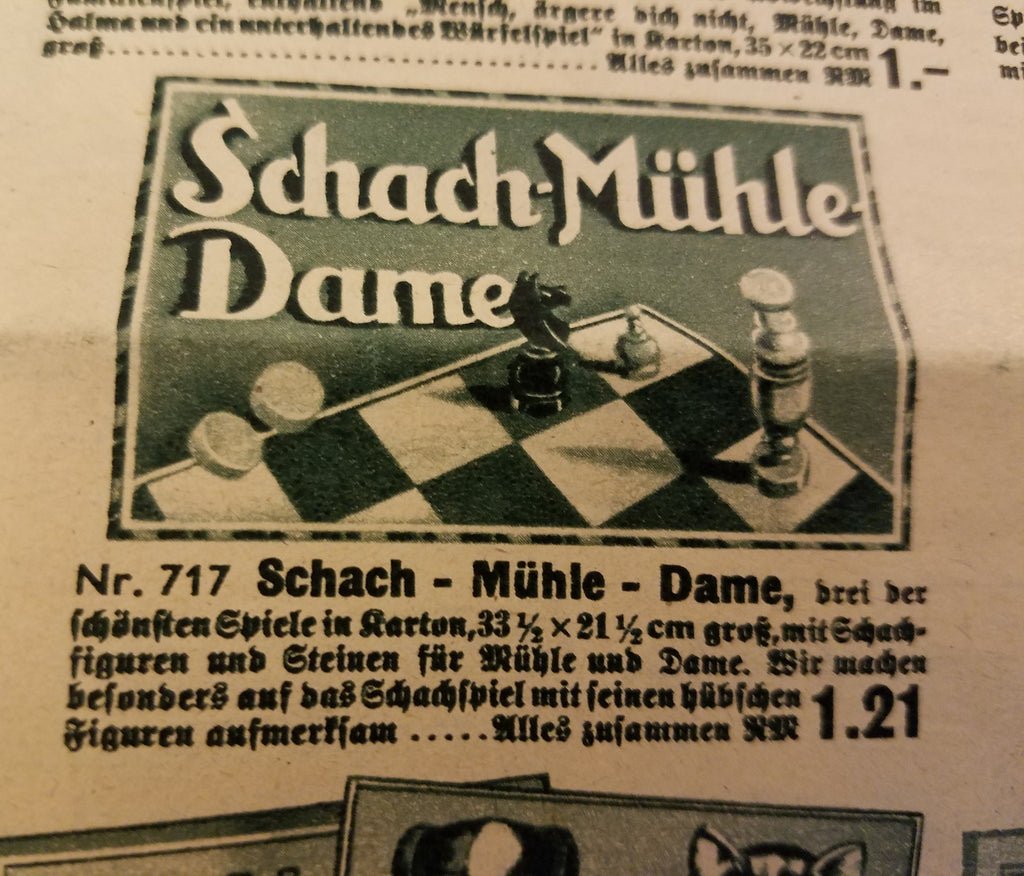 Dame Mühle Travel Game Set — image 12