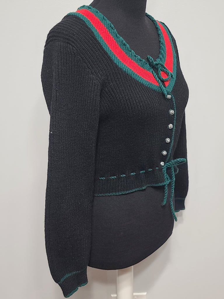 German Traditional Knit Cardigan Sweater (BDM) (Medium/Large) — image 3