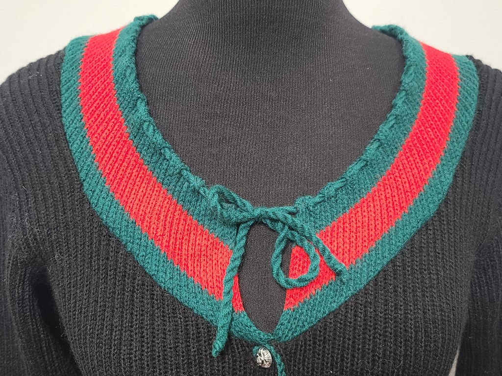 German Traditional Knit Cardigan Sweater (BDM) (Medium/Large) — image 4