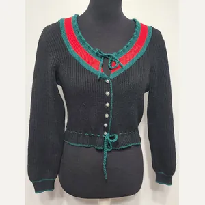 German Traditional Knit Cardigan Sweater (BDM) (Medium/Large)
