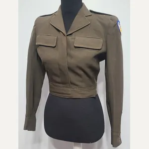 Women's Ike Jacket Red Lining Theater Made 9th Air Force …