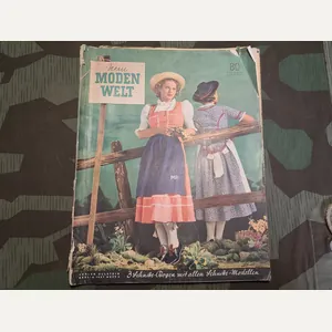 Neue Modern Welt June 1937 Fashion Magazine with Patterns