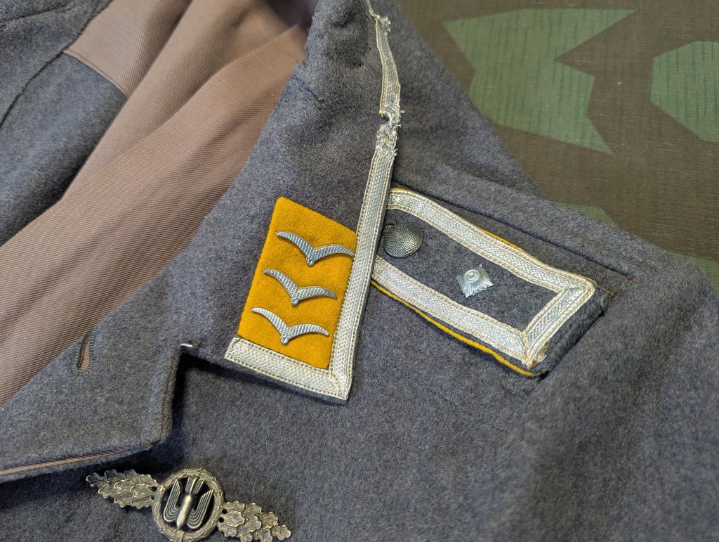 Original M40 (2nd Pattern) Luftwaffe Feldwebel Fliegerbluse — image 14