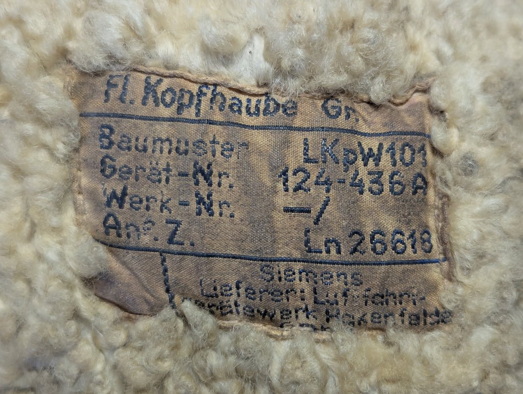 Luftwaffe Leather Flight Helmet LKpW101 — image 2