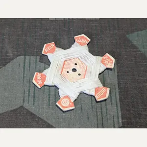 Original White Linen Thread Star