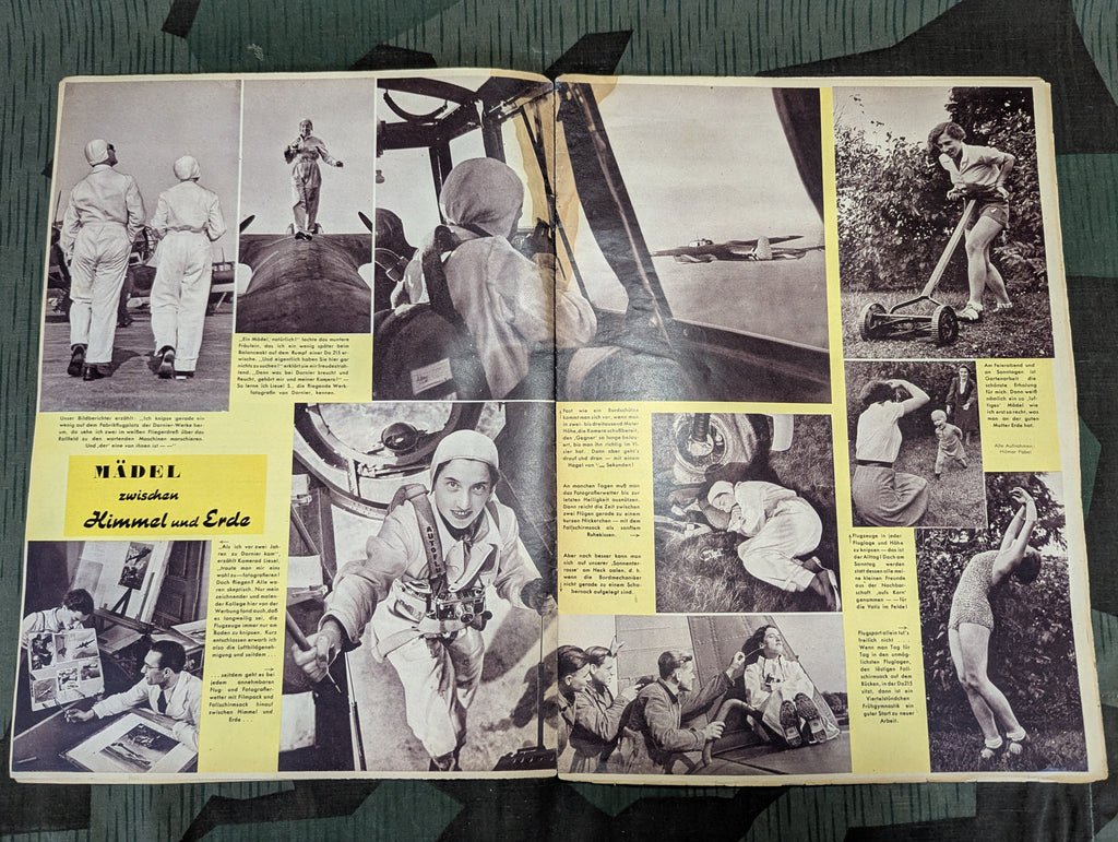 Erika Magazine November 1940 (Nr. 46) (Sonne für Soldaten, Women Pilots, Etc) — image 6