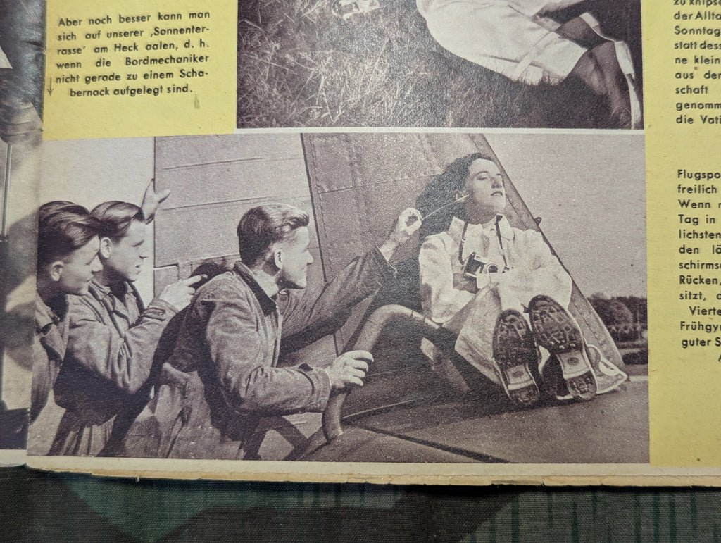 Erika Magazine November 1940 (Nr. 46) (Sonne für Soldaten, Women Pilots, Etc) — image 7