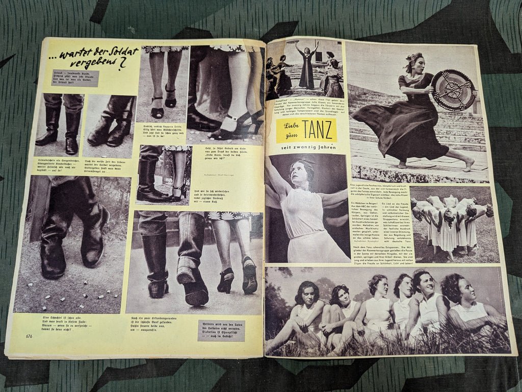 Erika Magazine November 1940 (Nr. 46) (Sonne für Soldaten, Women Pilots, Etc) — image 9