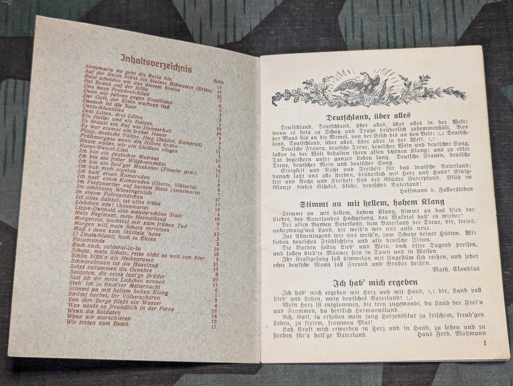 Das Kleine Soldaten Liederbuch Soldier's Song Book — image 3