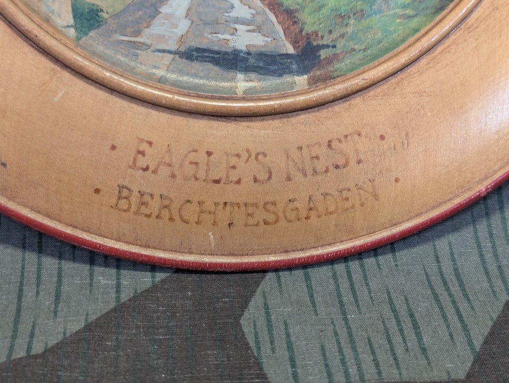 Eagle's Nest Berchtesgaden GI Souvenir Wood Plate — image 2