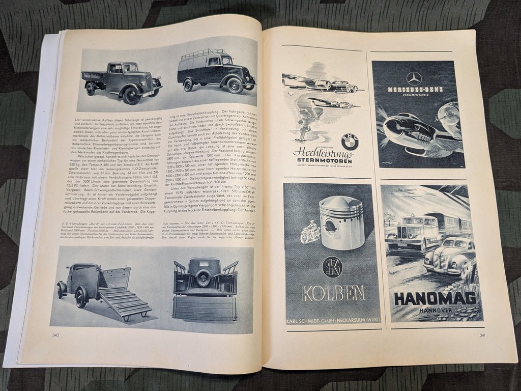 Motor Schau Magazine August 1942 Heft 8 — image 18