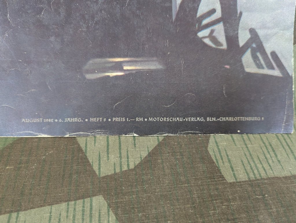 Motor Schau Magazine August 1942 Heft 8 — image 2