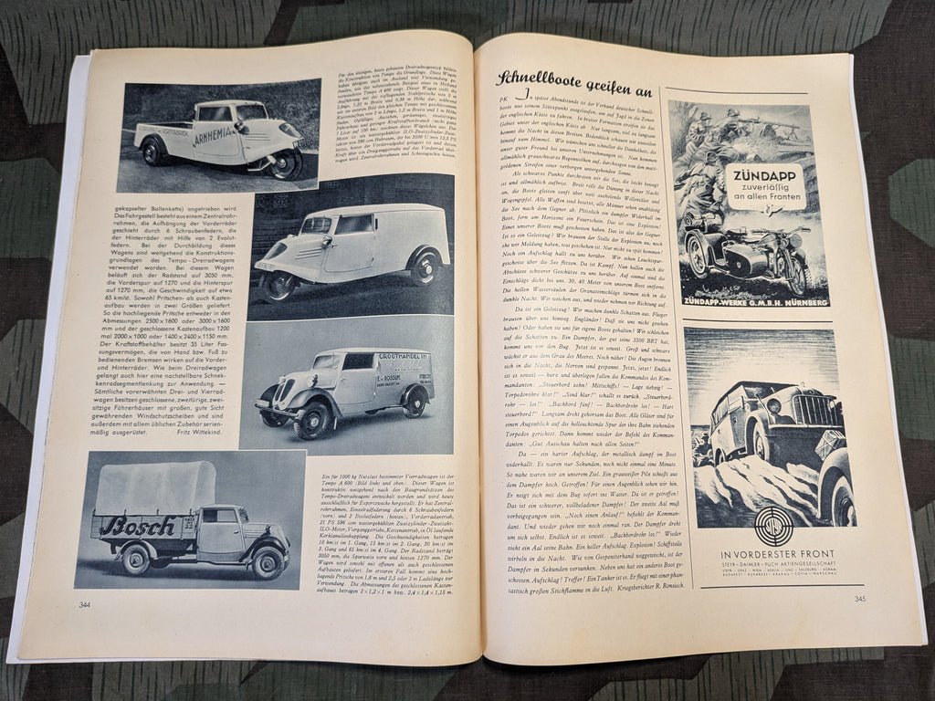 Motor Schau Magazine August 1942 Heft 8 — image 20