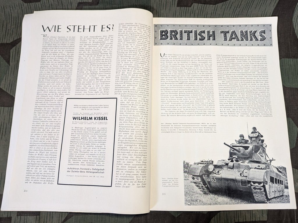 Motor Schau Magazine August 1942 Heft 8 — image 6