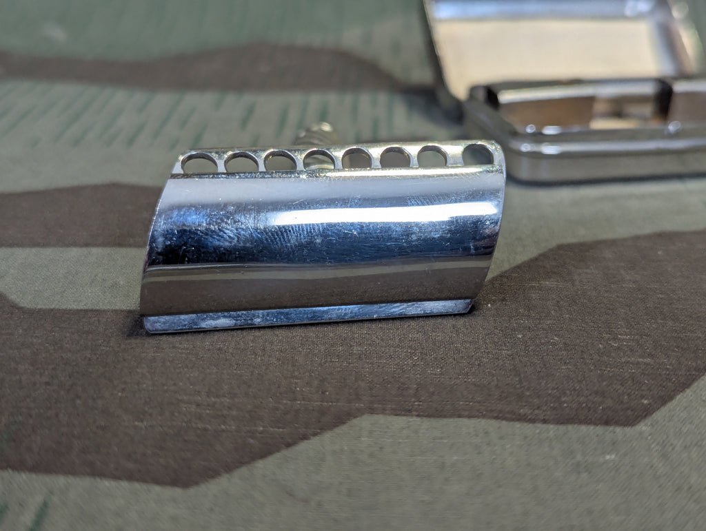 Very Unusual German Safety Razor in Case Incomplete — image 5