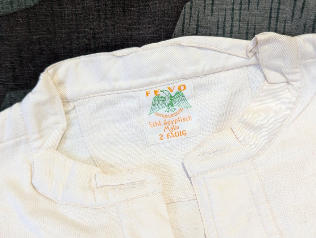 Period German Civilian White Undershirt — image 2