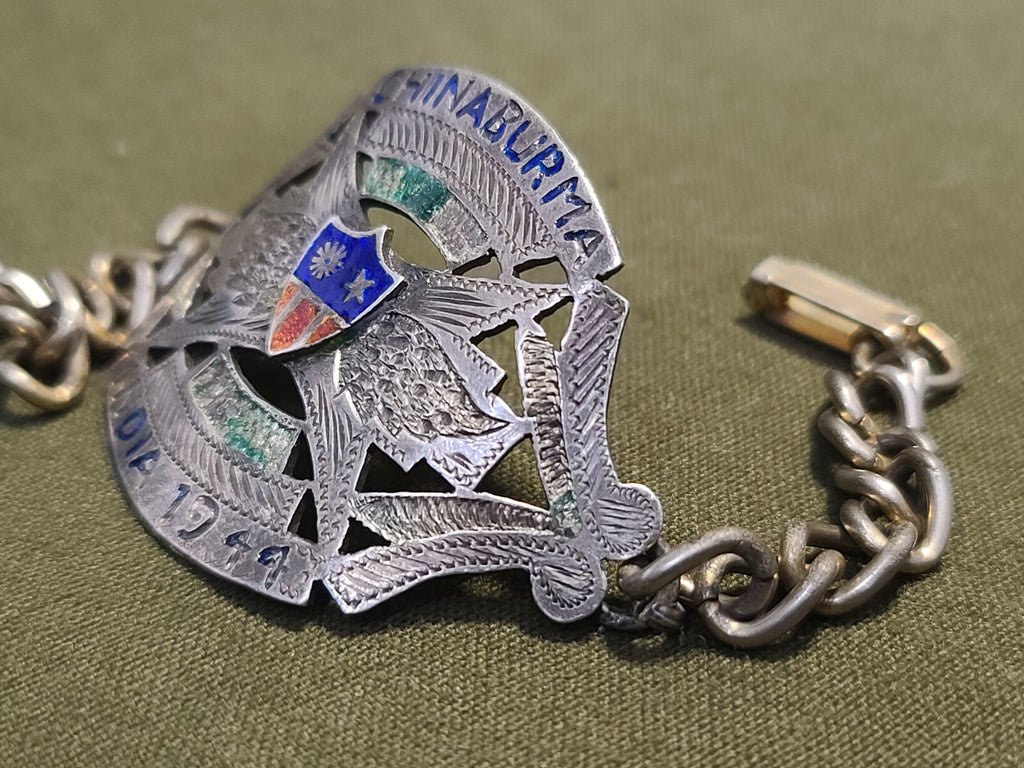 China Burma India CBI 1944 Sweetheart Bracelet — image 6