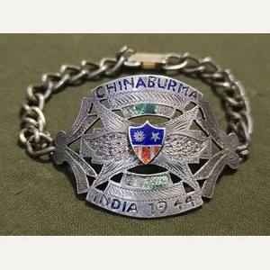 China Burma India CBI 1944 Sweetheart Bracelet