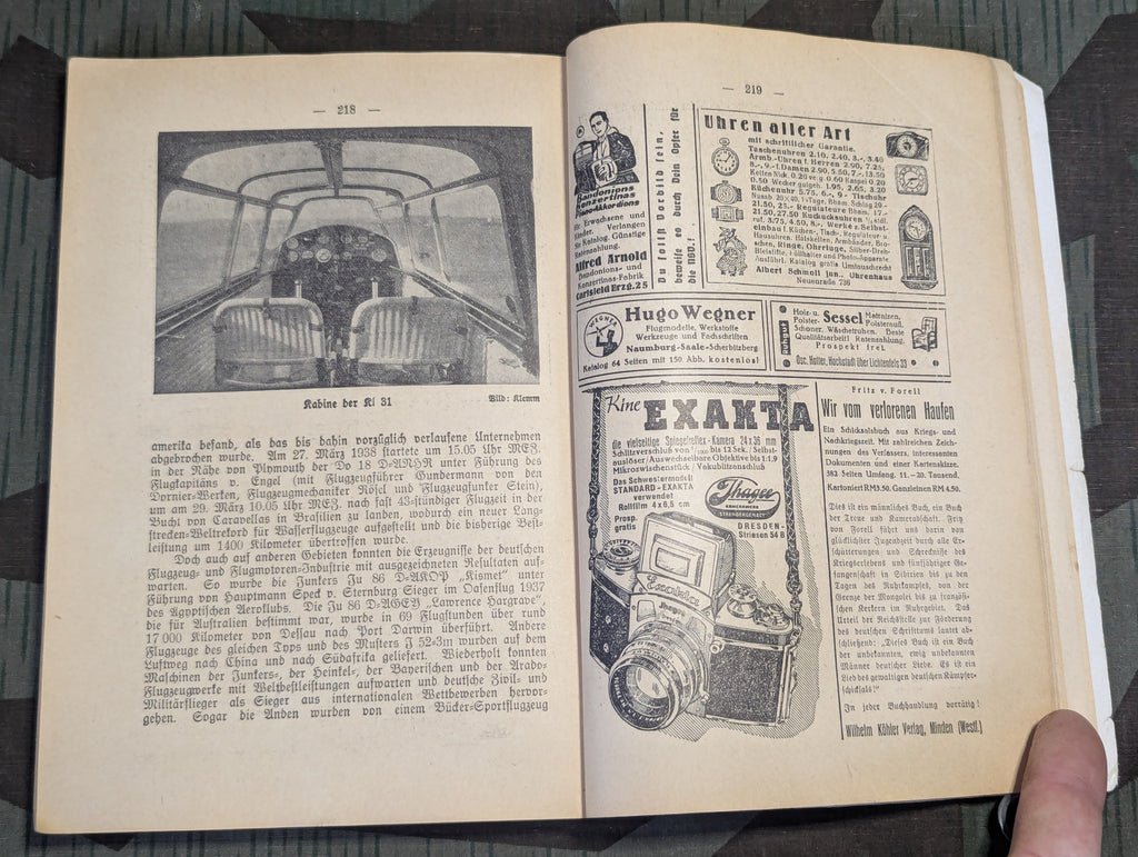 1939 Köhlers Flieger-Kalender — image 17