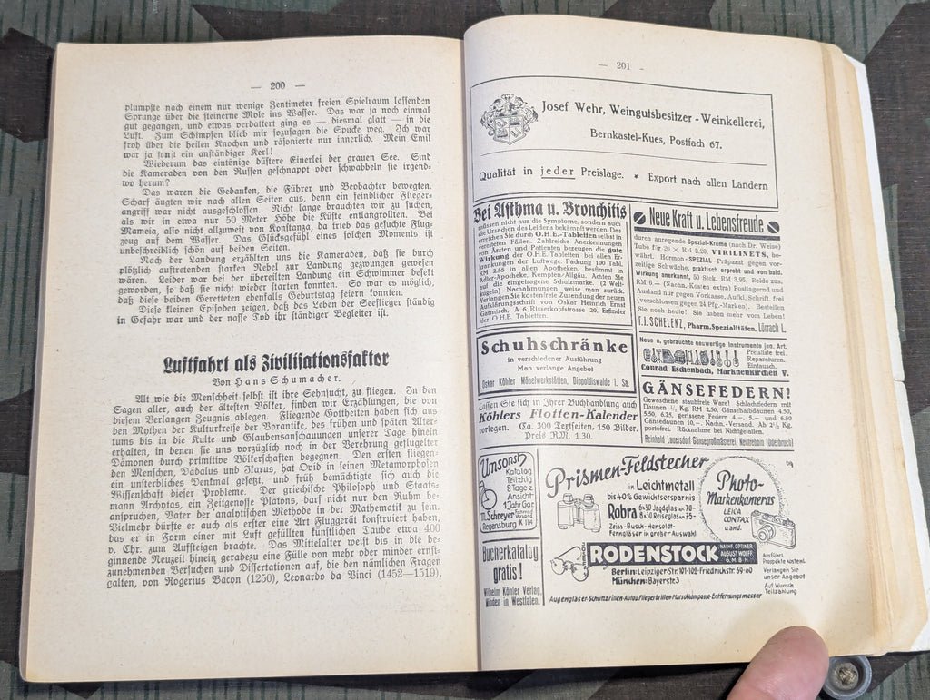 1939 Köhlers Flieger-Kalender — image 21