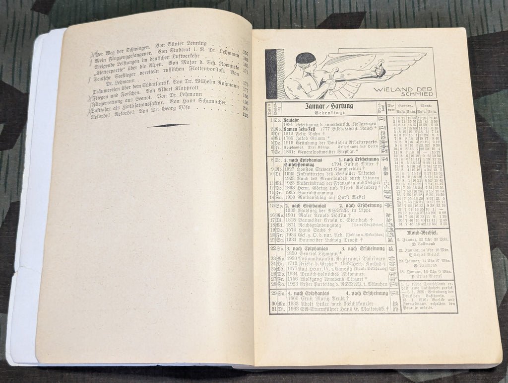 1939 Köhlers Flieger-Kalender — image 6
