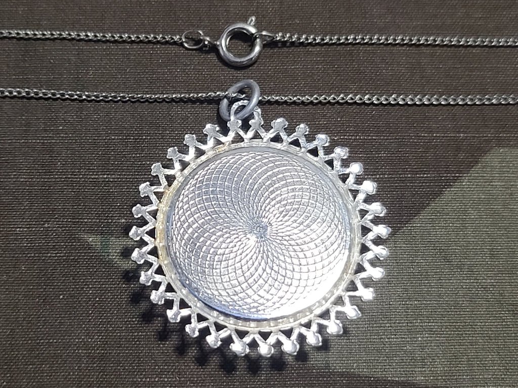 Edelweiss Pressed Flower Necklace — image 4