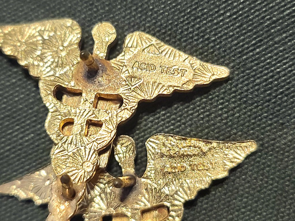 Army Nurse Collar Insignia Pin Set — image 6