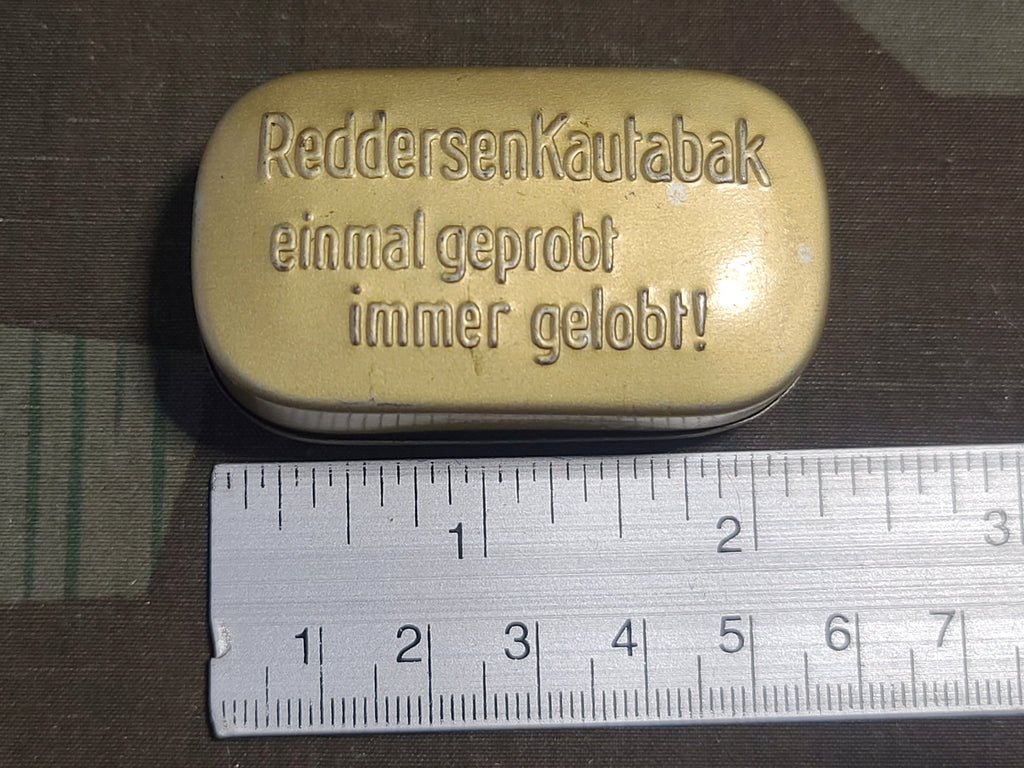 Reddersen Small Chewing Tobacco Tin — image 2