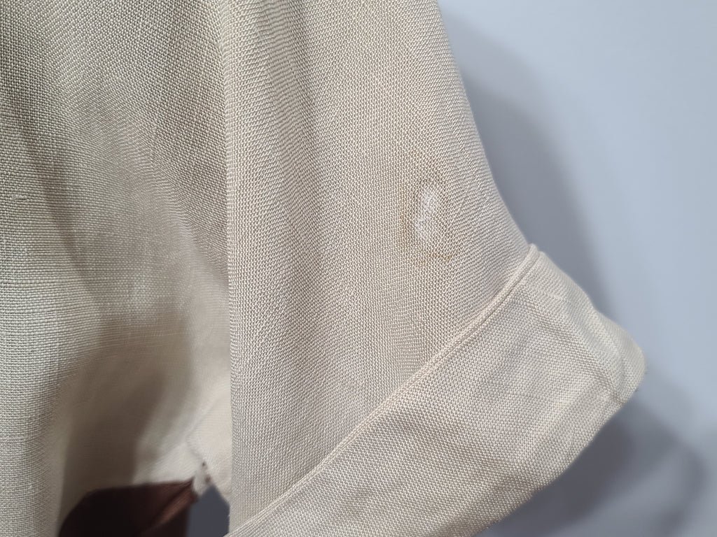 Brown and Tan Linen Dress(B-36' W-26.5' H-37') — image 16