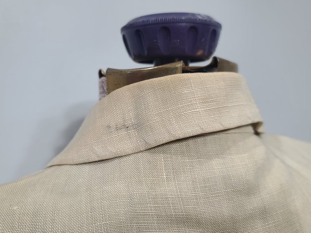 Brown and Tan Linen Dress(B-36' W-26.5' H-37') — image 18