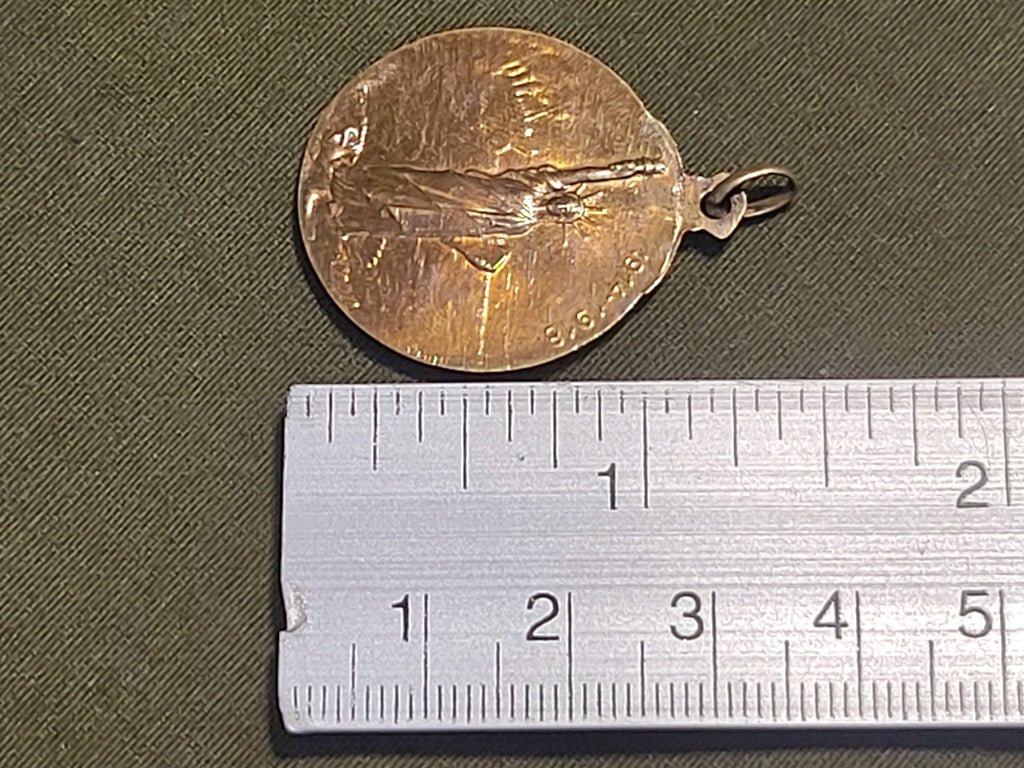 Woodrow Wilson WWI Medal Fob Dropsy — image 4