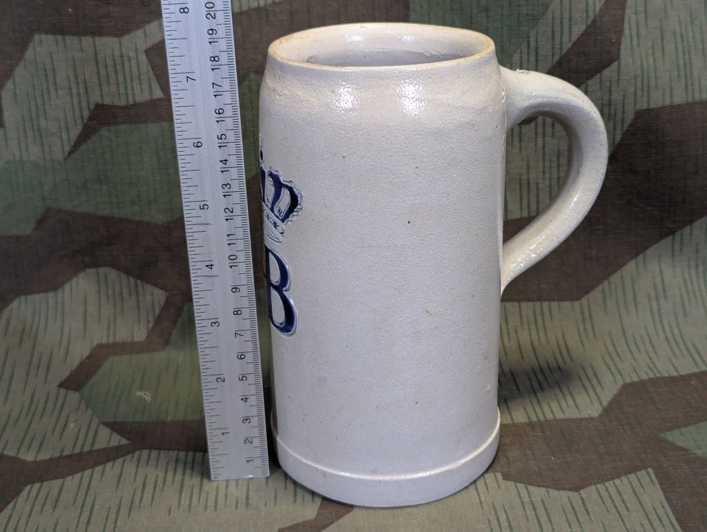 Prewar Hofbrauhaus Berchtesgaden 1/2L Beer Krug — image 2