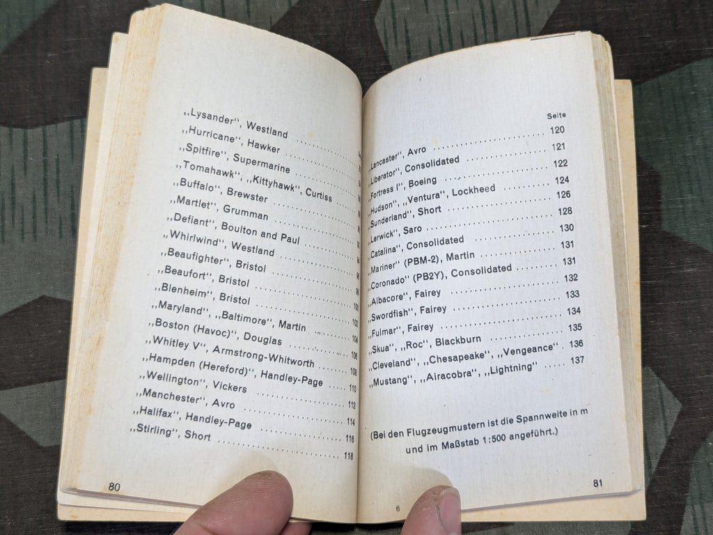 Kriegsflugzeuge Aircraft Identification Book Summer 1942 — image 11