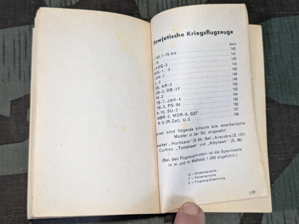 Kriegsflugzeuge Aircraft Identification Book Summer 1942 — image 12