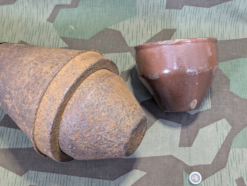 Enamel Cup Made from Panzerfaust Head — image 2