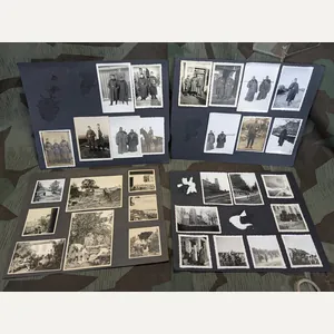 Lot of 4 Photo Album Pages 47 Pictures