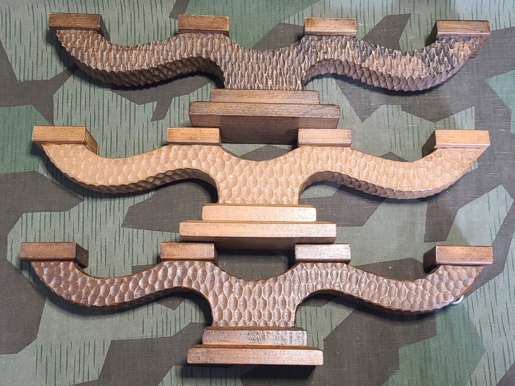 German Hand Carved Large 4 Candle Holder — image 6