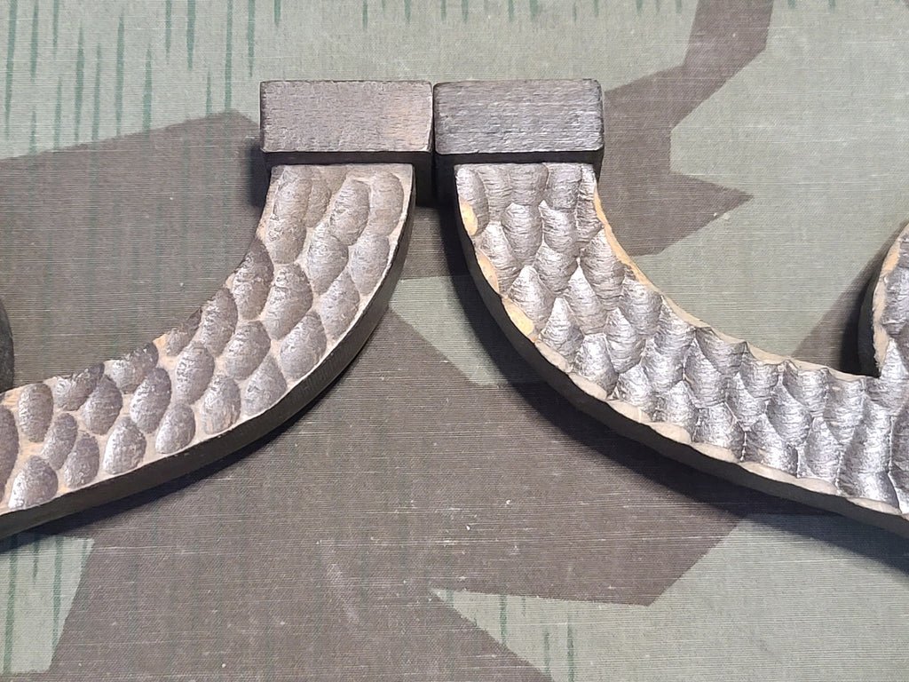 German Hand Carved Heart Shaped 3 Candle Holder — image 14