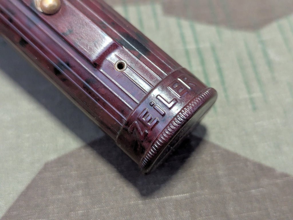 Zeiler Red Brown Bakelite DRP Flashlight — image 2