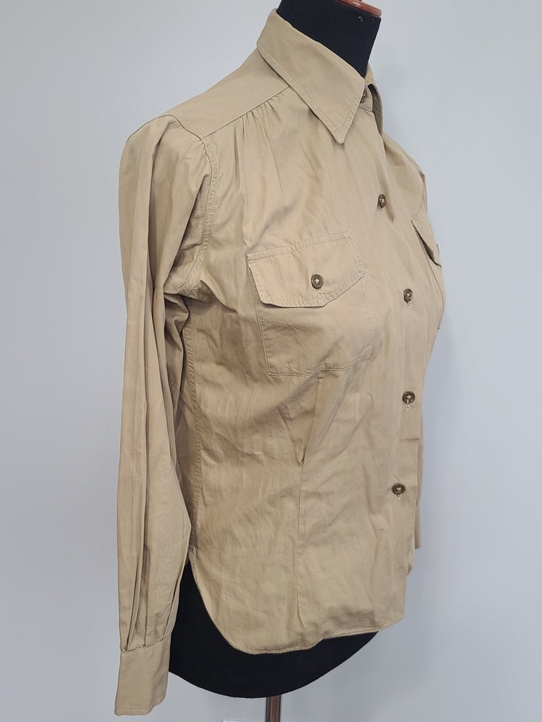Khaki Blouse for WAC or Nurse (38' Bust) — image 4