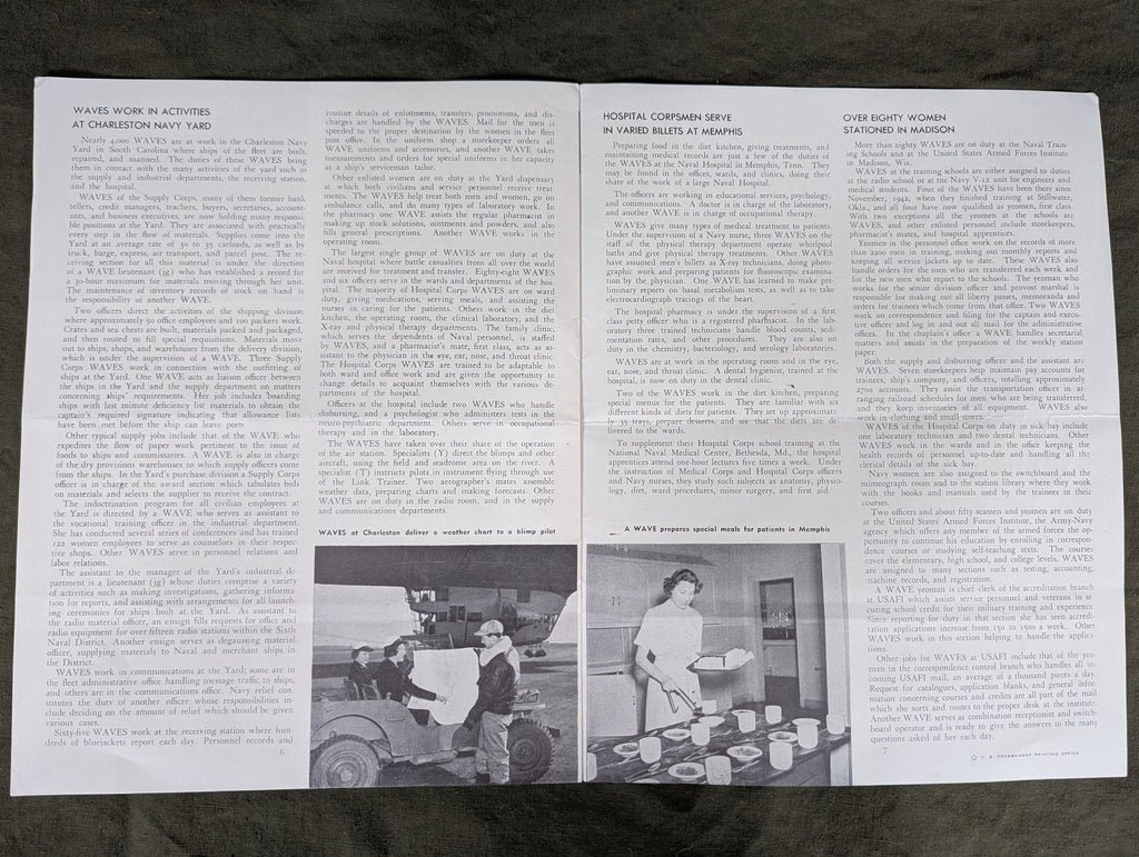 WAVES Newsletter February 1945 — image 5