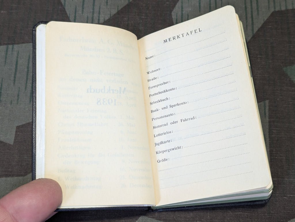 Pschorr Bräu München Pocket Calendar 1938 — image 6