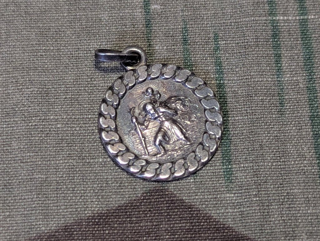 Gott schütze dich 'God Protect You' Charm 925 Silver — image 2