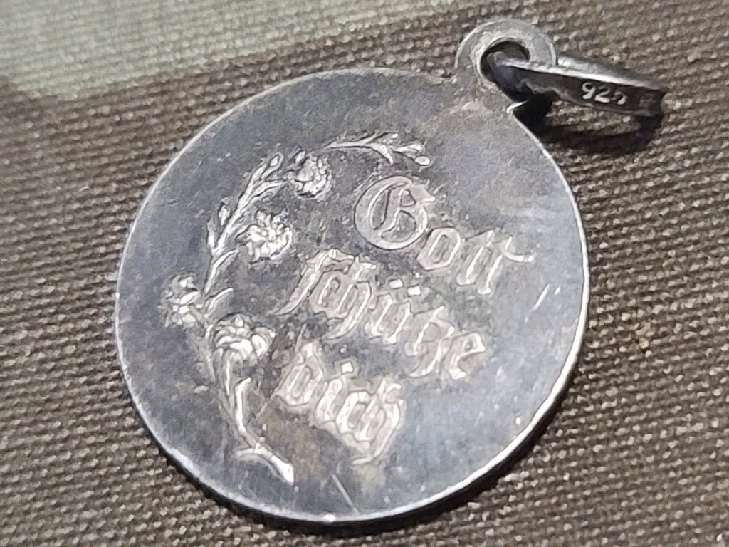 Gott schütze dich 'God Protect You' Charm 925 Silver — image 4