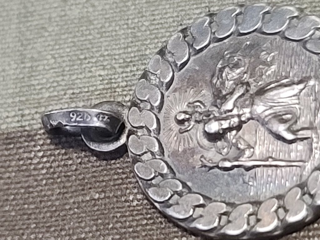 Gott schütze dich 'God Protect You' Charm 925 Silver — image 5