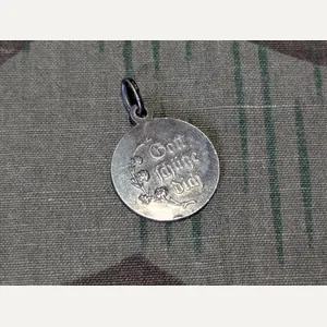 Gott schütze dich 'God Protect You' Charm 925 Silver