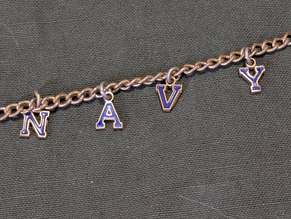 US Navy Bracelet with Ship Charm — image 5