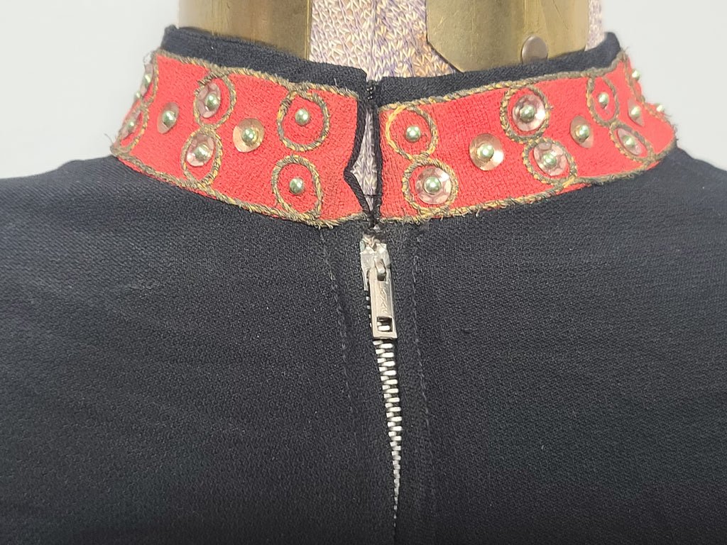 Black Dress with Red and Gold Trim(B-34' W-26' H-33') — image 10