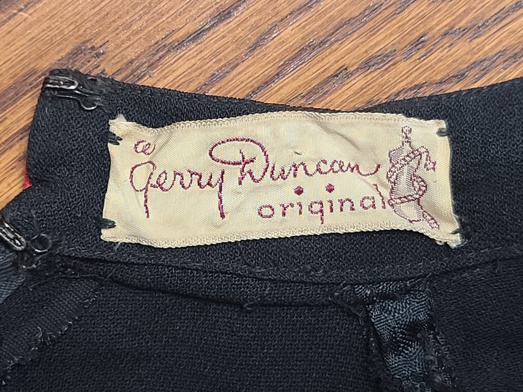 Black Dress with Red and Gold Trim(B-34' W-26' H-33') — image 17