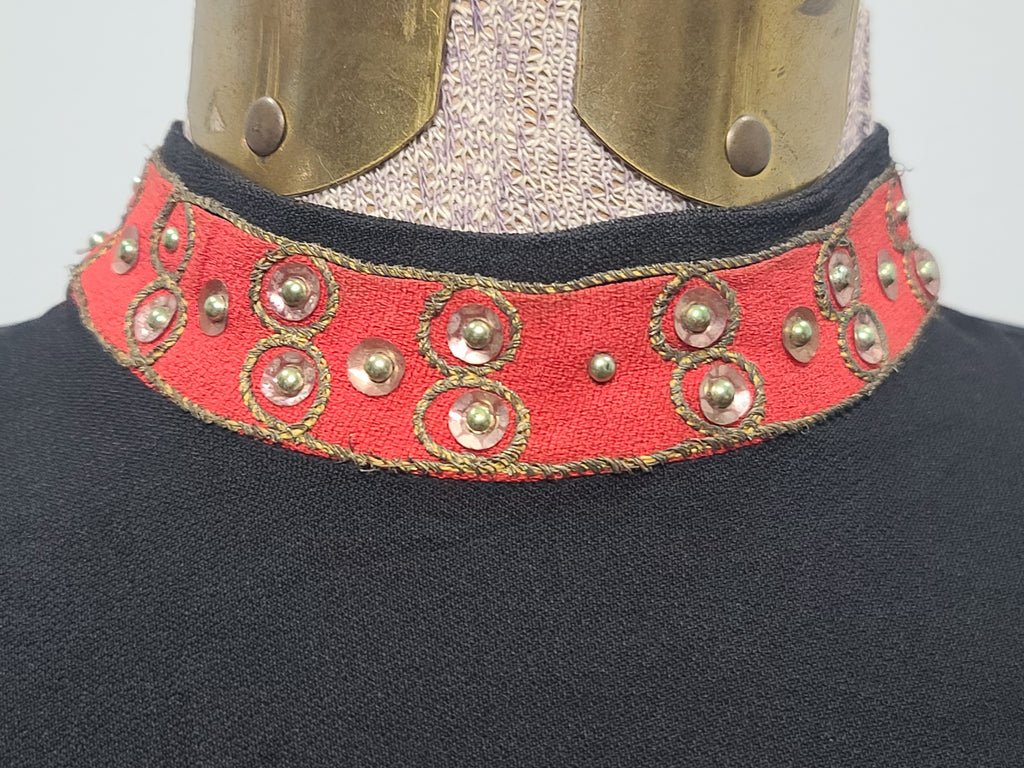 Black Dress with Red and Gold Trim(B-34' W-26' H-33') — image 5